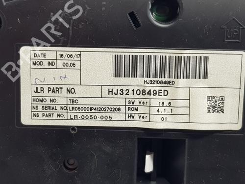 Instrument cluster LAND ROVER RANGE ROVER EVOQUE (L538) 2.0 D | BP31958050C47