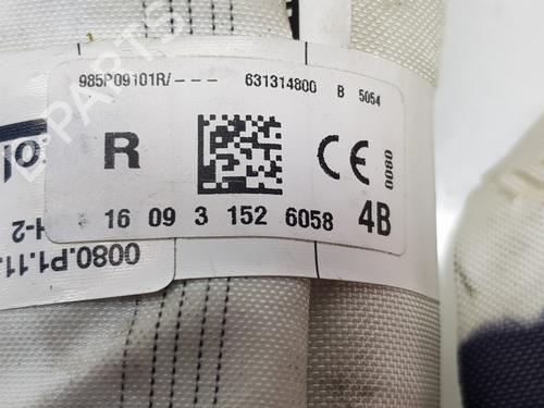 Right curtain airbag RENAULT MEGANE IV Grandtour (K9A/M/N_) 1.6 dCi 165 | BP21131935C12 