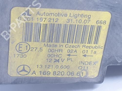 Right headlight MERCEDES-BENZ A-CLASS (W169) A 180 CDI (169.007, 169.307) | BP23424024C29 
