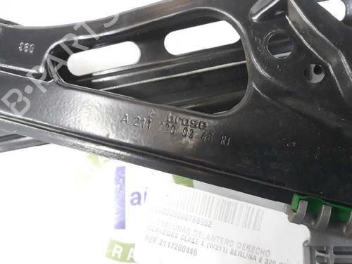 Front right window mechanism MERCEDES-BENZ E-CLASS (W211) E 320 CDI (211.026) | BP3384009C23 