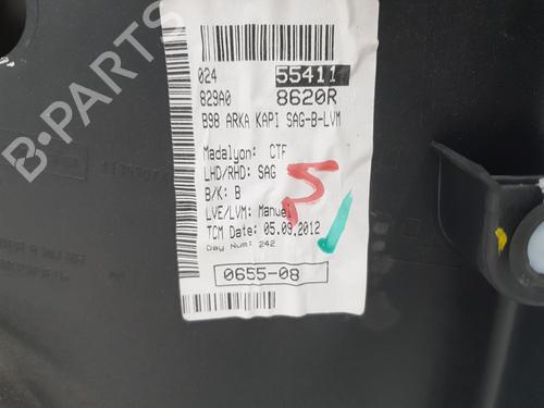 Seats set RENAULT CLIO IV (BH_) 0.9 TCe 90 (BHNF, BHMA, BHMH, BHJK, BHJR) | BP7313787C78
