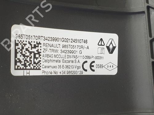 Kollisonspute sett DACIA DUSTER SUV Van 1.5 dCi 4x4 | BP9554960C86 