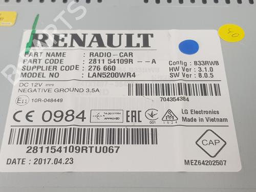 Ferdsskriver RENAULT CAPTUR I (J5_, H5_) 0.9 TCe 90 | BP20187136C48 