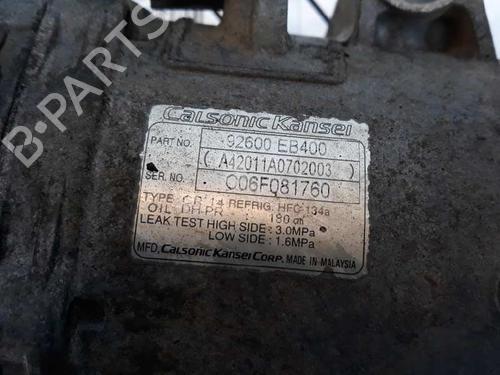 AC compressor NISSAN NAVARA NP300 (D40) 2.5 dCi 4WD | BP2662410M34 