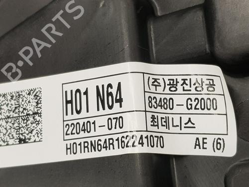 Rear right window mechanism HYUNDAI IONIQ (AE) 1.6 GDI Hybrid | BP15510252C25 