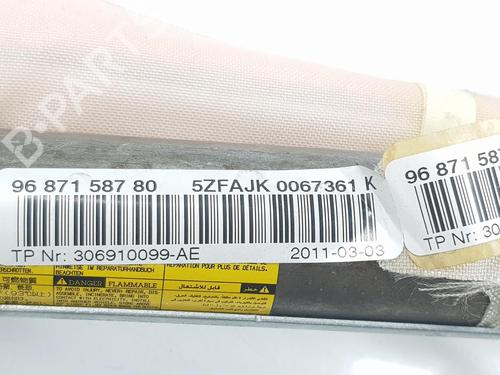 Left curtain airbag CITROËN DS4 (NX_) 1.6 HDi 110 | BP15045063C11 