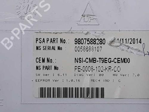 Instrument cluster PEUGEOT 308 II (LB_, LP_, LW_, LH_, L3_) 1.6 HDi / BlueHDi 115 | BP6132889C47 