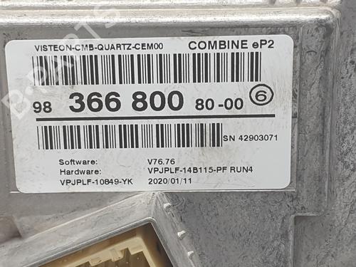 Instrument cluster PEUGEOT 2008 II (UD_, US_, UY_, UJ_, UR_, UC_)  | BP27879233C47 