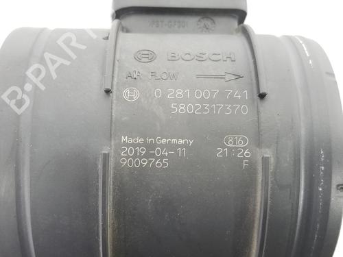Mass air flow sensor IVECO DAILY VI Van 33S14, 35S14 | BP9655585M95 