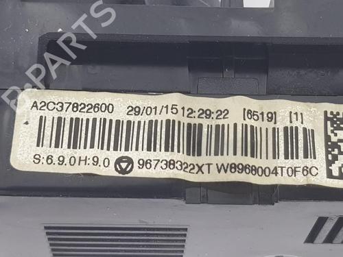 Climate control PEUGEOT 3008 I MPV (0U_) 1.6 HDi 115 / BlueHDi 115 | BP15990403I5 