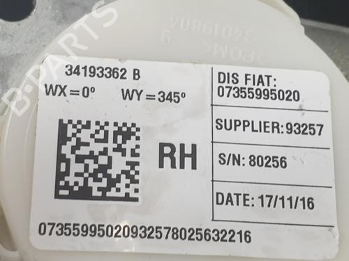 Airbag Kit FIAT 500L (351_, 352_) 1.6 D Multijet (199LYE1B) | BP26655576C86 