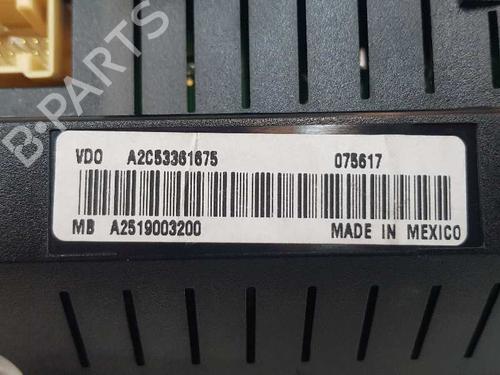 Instrument cluster MERCEDES-BENZ M-CLASS (W164) ML 300 CDI 4-matic (164.121) | BP5960727C47 
