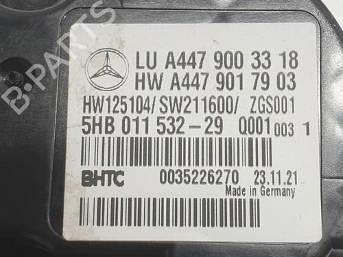Climate control MERCEDES-BENZ VITO Van (W447) 110 CDI (447.601, 447.603, 447.605) | BP28357355I5 