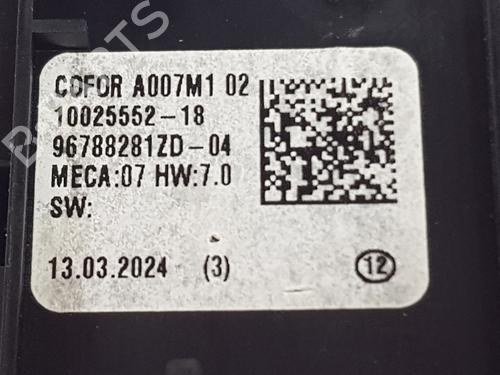 Left front window switch OPEL CROSSLAND X / CROSSLAND (P17, P2QO) | BP37641952I27 - Image 3