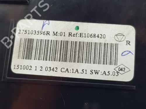 Climate control RENAULT MEGANE III Hatchback (BZ0/1_, B3_) 1.5 dCi (BZ09, BZ0D, BZ1W, BZ29, BZ14) | BP29456655I5 
