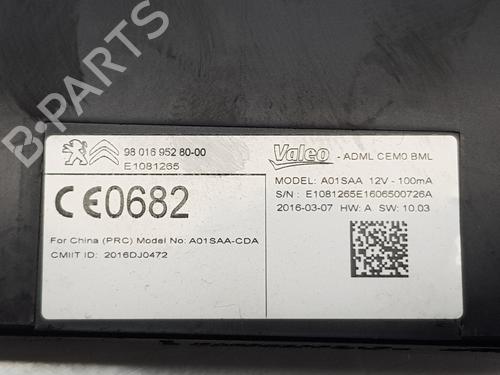 Electronic module PEUGEOT 508 SW I (8E_) 2.0 BlueHDi 180 | BP20509587M83 