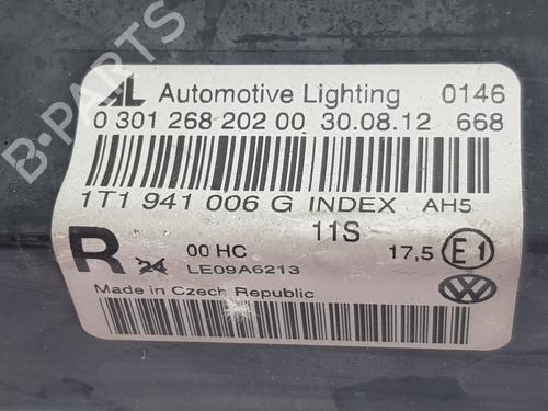 Right headlight VW TOURAN (1T3) 2.0 TDI | BP36361973C29 - Image 6