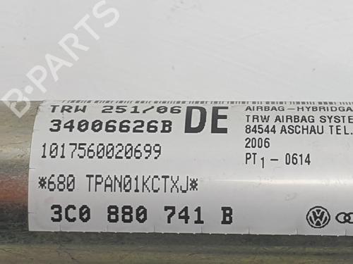 Venstre gardin kollisjonspute VW PASSAT B6 (3C2) 2.0 TDI 16V | BP21841944C11 