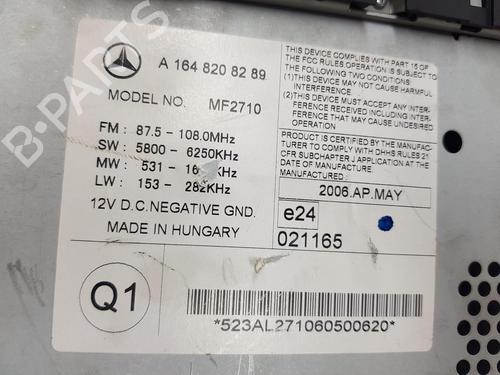 Radio MERCEDES-BENZ M-CLASS (W164) ML 320 CDI 4-matic (164.122) | BP14919976E6 