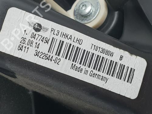 Heater blower motor MINI MINI CLUBVAN (R55) One | BP23092657M62 