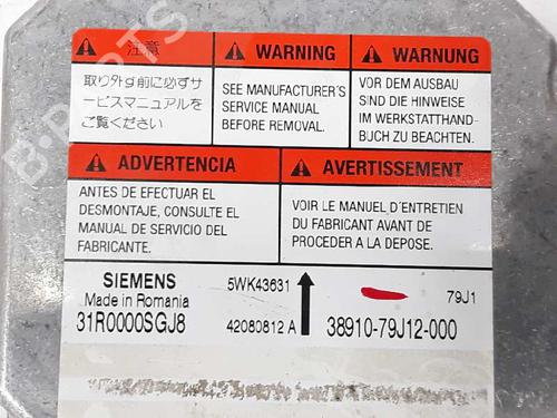 Airbag Kit FIAT SEDICI (189_) 1.9 D Multijet | BP3653894C86 