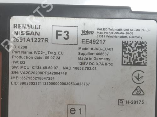 Electronic module RENAULT CAPTUR II (HF_)  | BP34117408M83  - Image 5
