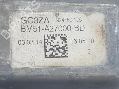 Right rear window motor FORD FOCUS III 1.6 TDCi | BP24319351E22