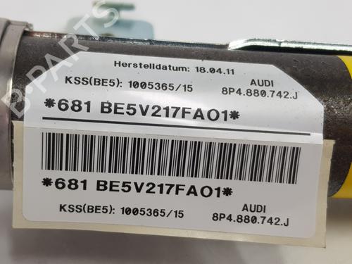 Right curtain airbag AUDI A3 Sportback (8PA) 2.0 TDI 16V | BP31589769C12
