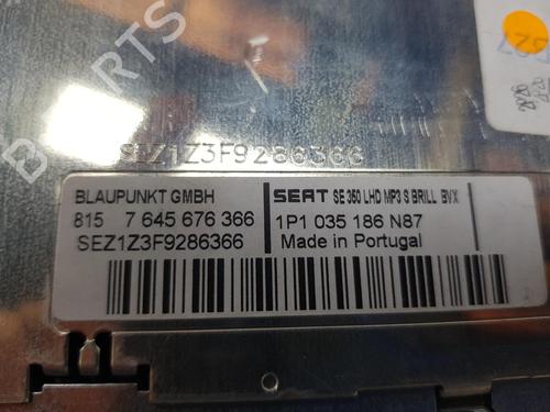Radio SEAT LEON (1P1) 2.0 TFSI | BP15386084E6 