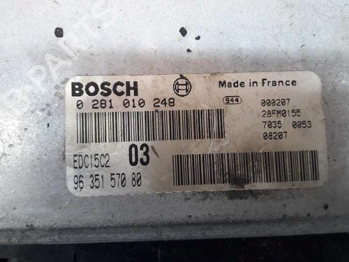 Engine control unit (ECU) PEUGEOT 406 (8B) 2.0 HDI 110 | BP3127089M57 
