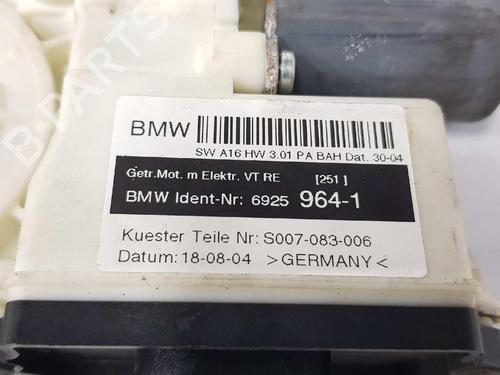 Right front window motor BMW X3 (E83) 3.0 d | BP6995687E20 