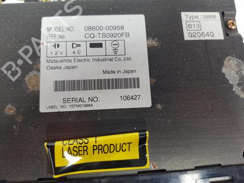 Radio TOYOTA LAND CRUISER PRADO (_J12_) 3.0 D-4D (KDJ120, KDJ125) | BP20293185E6 