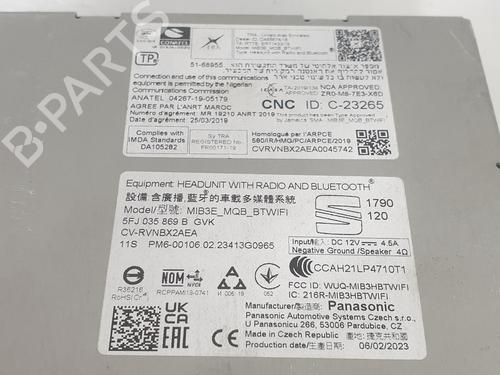 Display monitor SEAT IBIZA V (KJ1, KJG) 1.0 TSI | BP29728690C48 