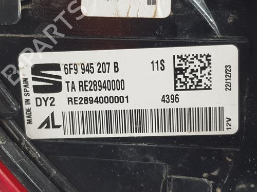Left taillight SEAT ARONA (KJ7, KJP)  | BP29204473C34 
