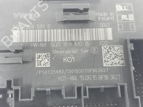Electronic module VW GOLF VII (5G1, BQ1, BE1, BE2) 1.6 TDI | BP10379574M83