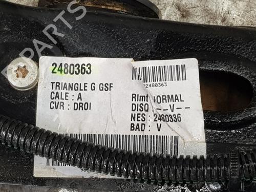 Left rear steering knuckle CITROËN JUMPY III Van (V_) 2.0 BlueHDi 145 | BP31139793M27 - Image 5