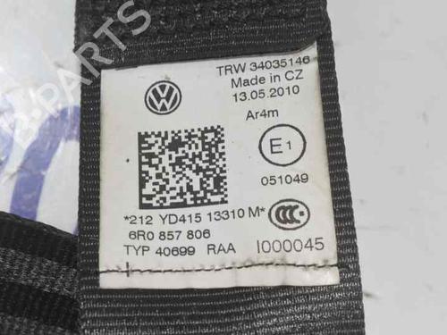 Rear right seatbelt VW POLO V (6R1, 6C1) 1.6 | BP6623411I28 