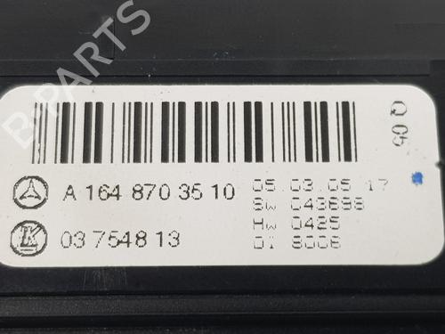 Warning switch MERCEDES-BENZ M-CLASS (W164) ML 350 4-matic (164.186) | BP15804656I22 