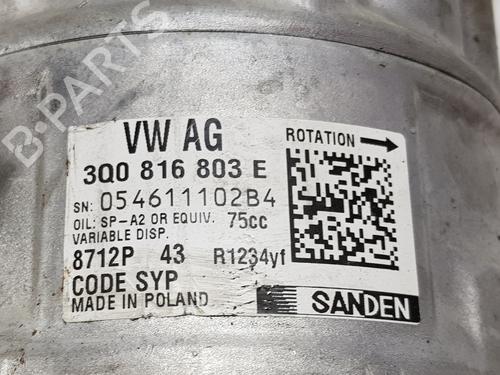 AC compressor VW TAIGO (CS1) 1.0 TSI | BP13541108M34 