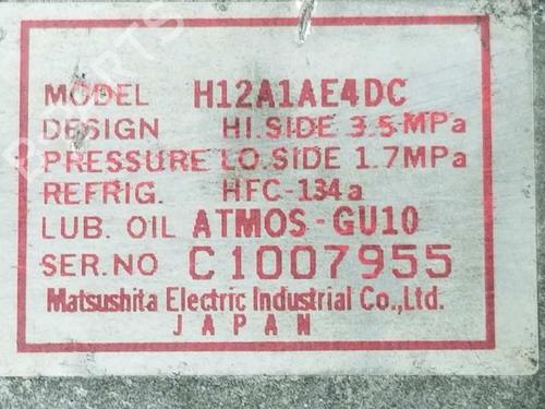 Compressor A/A MAZDA 6 Saloon (GG) 2.0 DI (GG14) | BP8146519M34 