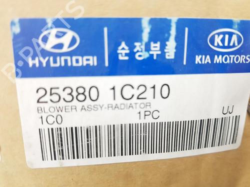 Radiator fan HYUNDAI GETZ (TB) 1.3 | BP16472162M35 