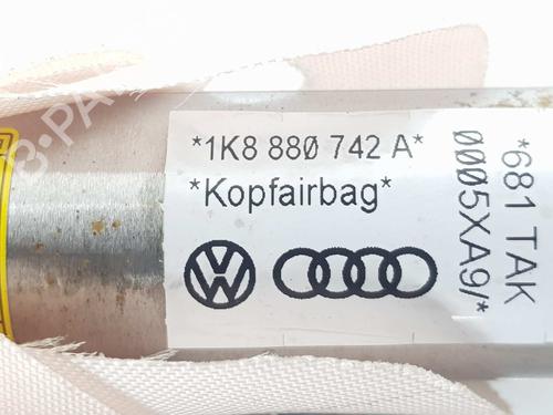 Right curtain airbag VW SCIROCCO III (137, 138) 2.0 TDI | BP3519897C12 
