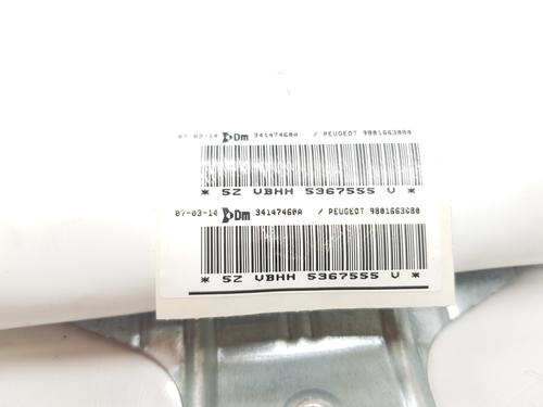 Left curtain airbag PEUGEOT 3008 I MPV (0U_) 1.6 HDi | BP20188728C11 