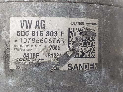 AC compressor AUDI A1 Sportback (8XA, 8XF) 1.6 TDI | BP8688833M34 