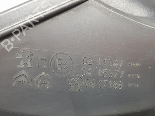 Left mirror PEUGEOT 208 I (CA_, CC_) 1.6 HDi / BlueHDi 75 | BP20191780C26