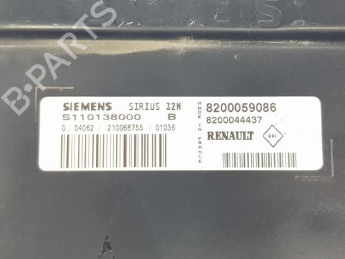 Engine control unit (ECU) RENAULT CLIO II (BB_, CB_) 1.2 (BB0A, BB0F, BB10, BB1K, BB28, BB2D, BB2H, CB0A,... | BP12462155M57 