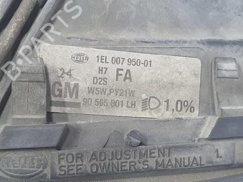 Left headlight OPEL OMEGA B (V94) 3.0 V6 (F69, M69, P69) | BP21007752C28 