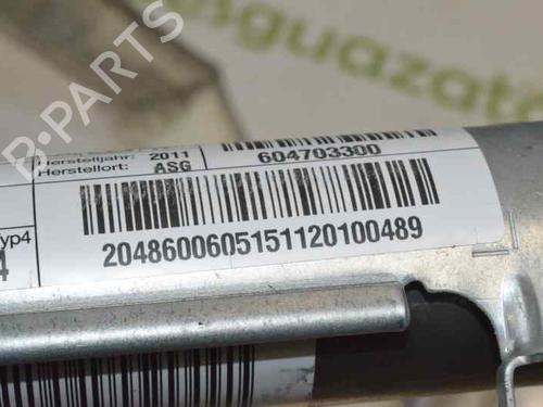 Right curtain airbag MERCEDES-BENZ C-CLASS (W204) C 200 CDI (204.007, 204.006) | BP1423545C12 