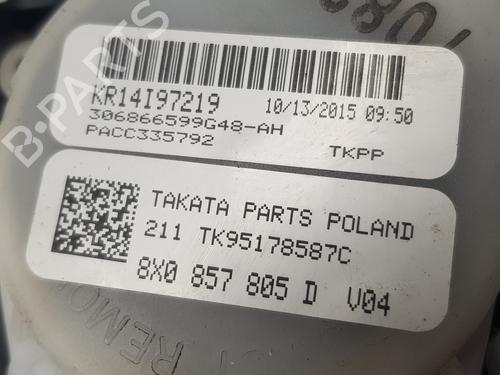 Rear left seatbelt AUDI A1 (8X1, 8XK) 1.4 TDI | BP24104083I29 