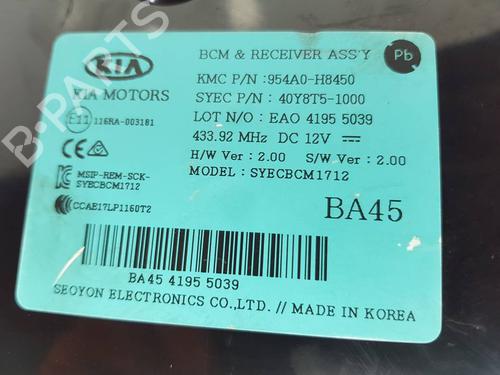 Electronic module KIA STONIC (YB) 1.0 T-GDi | BP38957390M83 - Image 2